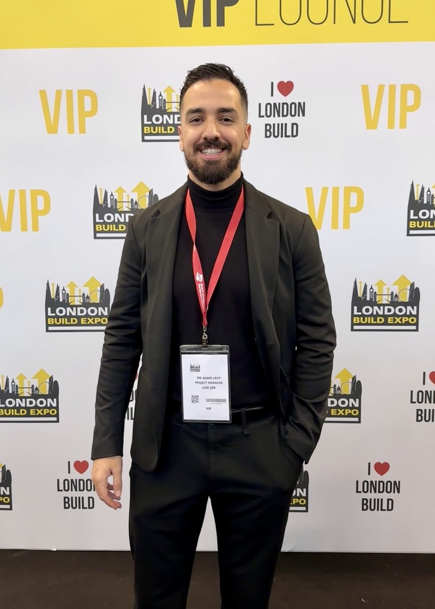 Mo El Hadri at the London Build Expo VIP Lounge